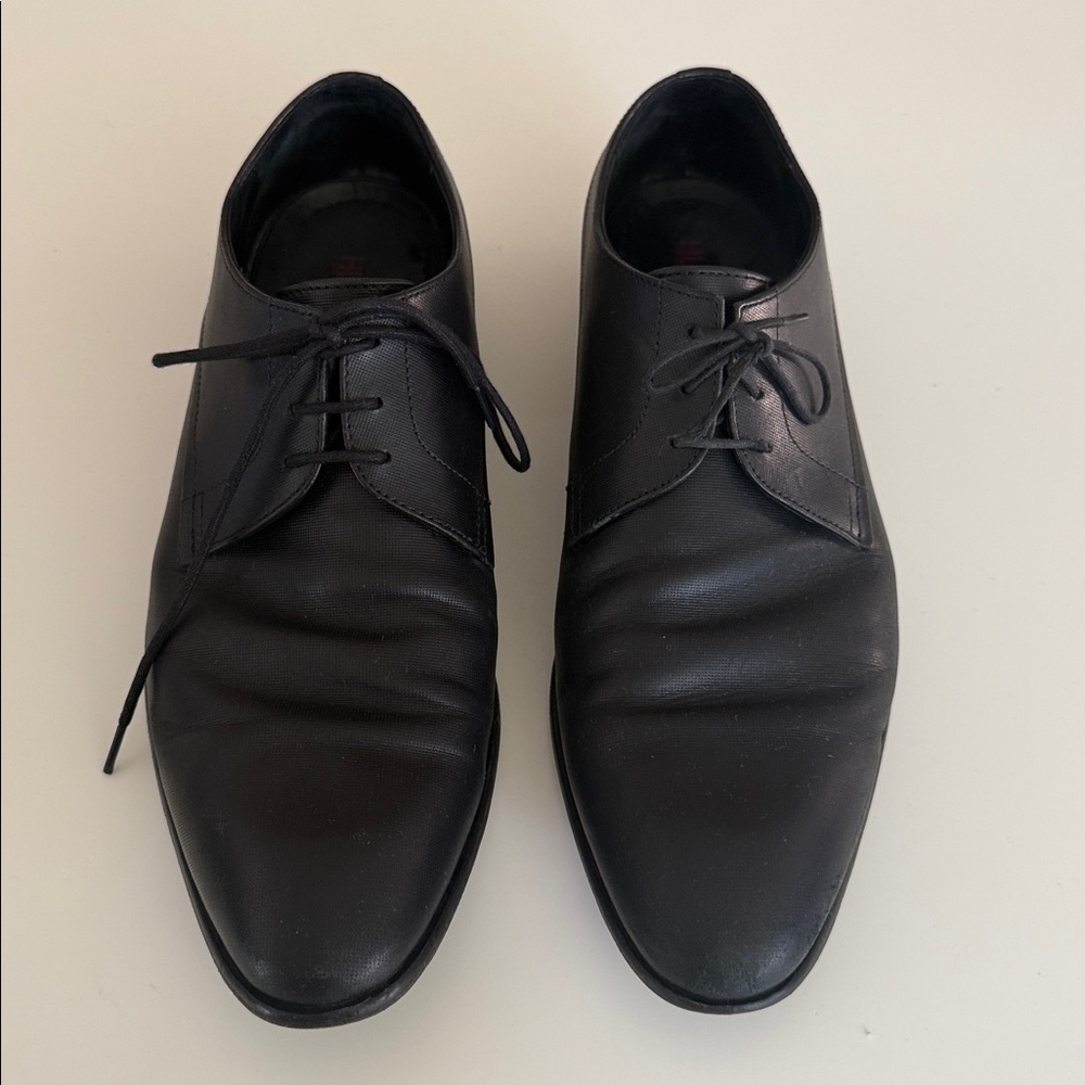 Hugo Boss Leather Derby Shoes